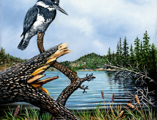 The Story Behind the Painting: From the Timber to the Lake